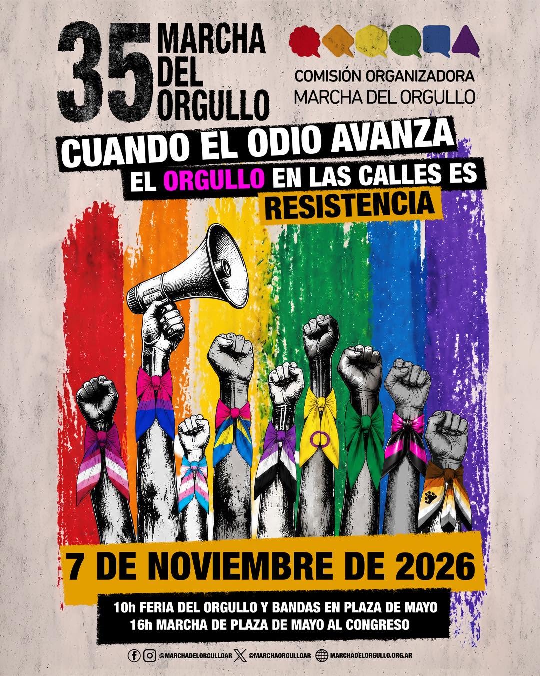 Cuando el odio avanza, el orgullo en las calles es resistencia.